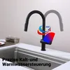 AICA Hochwertiger Messingkern Küchenarmatur Hochbogen Produktbild-Vorschau 5