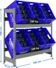 SimonRack Getränkekistenregal SIMONBOTTLE 2 Ebenen HxBxT Produktbild-Vorschau 4