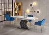 Design Esstisch Tisch HA-888 Marmoroptik - Schwarz Gold Produktbild-Vorschau 1