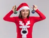 Santa Magix Weihnachtsmütze Set – Einfache rote Filz Produktbild-Vorschau 9