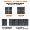 44-teilig Terrassenfliesen Set 30X30cm WPC Klickfliese 4qm Produktbild-Vorschau 5