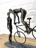 Gilde Skulptur, Paar, "Kiss me", Fahrradmotiv, Kunstharz, Podgląd zdjęcia produktu 10