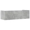 vidaXL Nástěnná police betonová šedá 100x35x30,5 cm Náhled obrázku produktu 6