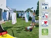 Parasol do prania Leifheit Linomatic 600 Deluxe Cover Podgląd zdjęcia produktu 2