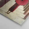 Bilder auf glas - Einteilig - Bhutan Regenschirm Rot - Produktbild-Vorschau 5