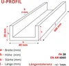 GAL-INDUSTRIAL | Aluminium U-PROFIL - 20x40x20x2mm - 60cm - Produktbild-Vorschau 2