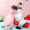 Overnight Oats Gläser, 4 Stück 350ml Einkochgläser mit Produktbild-Vorschau 2