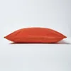 HOMESCAPES Samt-Kissenbezug in Orange, 30 x 50 cm Produktbild-Vorschau 2