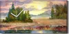 Wandbild Leinwand Bilder Wanduhr Kunstdruck 60x30 Gemälde Produktbild-Vorschau 1