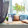 Relaxdays Buddha Figur, Polyresin, wetterfest & Produktbild-Vorschau 2