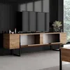 Skye Decor, Luxe - Atlantic Pine, Black, mobile TV, pino Anteprima dell’immagine prodotto 2