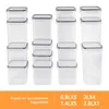 7Magic Vorratsdosen Luftdicht 15er Set, Aufbewahrungsbox Produktbild-Vorschau 4