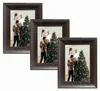 Set mit 3 Holzbilderrahmen, 10x15, dunkle Eiche, BD Art Produktbild-Vorschau 1
