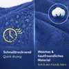 Betz Hundehandtuch Mantel aus Baumwolle mit Klettverschluss Produktbild-Vorschau 9