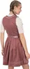 Dirndl Seline 50er Länge beere 32 Produktbild-Vorschau 8