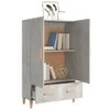 vidaXL Highboard gris béton 70x31x115 cm Bois composite Voir les images du produit 7