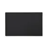 A plain black rectangular mat is shown on a white background. Produktbild-Vorschau