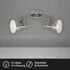 Plafonnier Spot BRILONER LEUCHTEN SOFT, 40 W, IP20, blanc Voir les images du produit 8