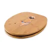 Mr. & Mrs. Panda WC Sitz Faultier Kaffee - Transparent - Produktbild-Vorschau 3