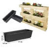 G&M Blumenkasten für Paletten, aus Kunststoff, Nr. 00437 Produktbild-Vorschau 11