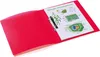 An open red binder with a page showing diagrams of photosynthesis. Náhľad obrázku produktu