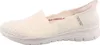 A side view of a white Skechers slip-on shoe. Produktbild-Vorschau