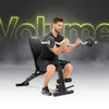 A man is performing bicep curls on a weight bench in a gym setting with smoke effects and large text overlay. Náhľad obrázku produktu