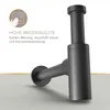 Lenz JURI Design-Siphon Schwarz-matt,  1 1/4" mit Produktbild-Vorschau 7