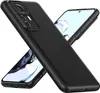 A black phone case is displayed diagonally, with a phone screen visible underneath. Náhľad obrázku produktu