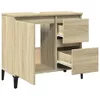 Badschrank Sonoma-Eiche 65x33x60 cm Holzwerkstoff Produktbild-Vorschau 7