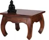 Wohnling Sheesham Couchtisch Massiv 60 x 60 cm Opium Form Produktbild-Vorschau 1