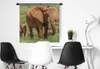 MuchoWow® Wandteppich Wandbehang Elefantenbaby mit seiner Produktbild-Vorschau 4