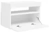 vidaXL TV-Schrank mit LED-Leuchten Weiß 60x35x40 cm Produktbild-Vorschau 5