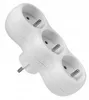 Elgotech R-30CA 3-fach Schuko-Steckdosenverteiler, weiß Produktbild-Vorschau 7