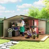 Outsunny Gerätehaus Geräteschuppen Gartenhaus Schuppen Produktbild-Vorschau 9