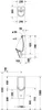 Duravit Urinal Starck 3 24,5x30cm, Zul. von oben, Rimless, Produktbild-Vorschau 2