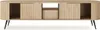 TV-Lowboard LOVI 196 cm Eiche Cremona Riffelfront Produktbild-Vorschau 5