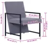 VidaXL 282155, Poliester, Szary, 110 kg, 530 mm, 690 mm, Podgląd zdjęcia produktu 8