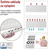 Ventilátor pod radiátor TRIO, bílý Náhled obrázku produktu