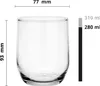 Glasmark Krosno Gläser 6er Set 0,3 Liter Cocktailgläser Produktbild-Vorschau 2