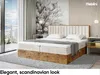 MEBLINI Boxspringbett mit Bettkasten - Gepolstert Produktbild-Vorschau 3