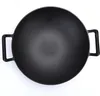 GrillX Gusseisen Wokpfanne Ø 36cm mit Holzdeckel – Wadjan Produktbild-Vorschau 7