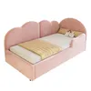 Merax Polsterbett Schlafsofa 90x200 cm L-Form mit Produktbild-Vorschau 4