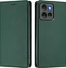 Litchi Leder Handyhülle für Motorola Edge 50 Wallet Produktbild-Vorschau 2