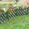 Gartenzaun Jägerzaun Kunststoff Zierzaun Einzäunung L 350 Produktbild-Vorschau 7