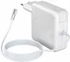 A white Apple MacBook Pro charger with a white coiled cable and a silver MagSafe connector. Podgląd zdjęcia produktu