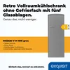 Exquisit Retro-Kühlschrank, ohne Gefrierfach, 229 Liter, Produktbild-Vorschau 2