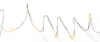 A close-up shot of a string of LED lights on a white background. Produktbild-Vorschau