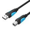 Vention VAS-A14-B100, 1 m, USB A, USB B, USB 2.0, 0,48 Produktbild-Vorschau 2