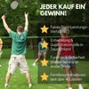Best Sporting Federball Set Kinder I Starter Badminton Set Produktbild-Vorschau 7